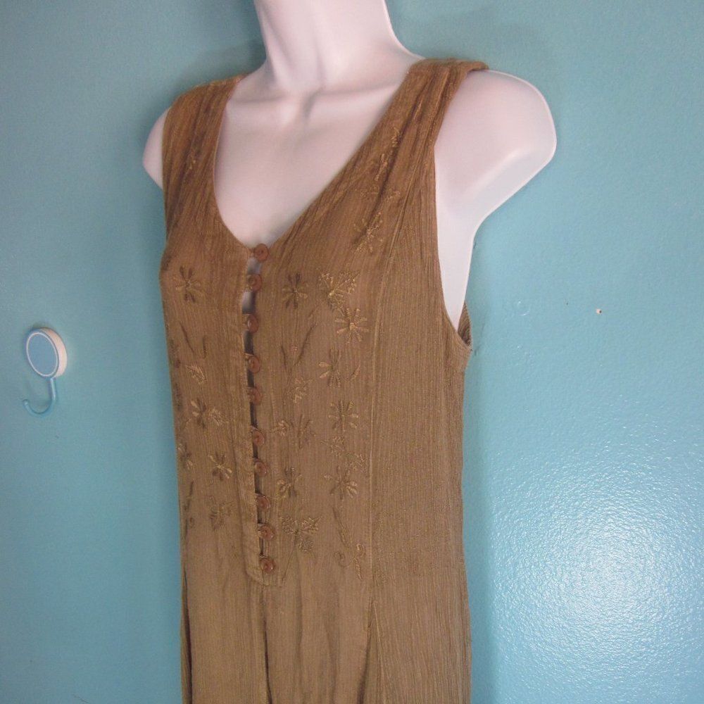 Vintage 1980's Maxi Boho Festival Dress from  M.P.H. Womens Size S  36" Bust - Picture 7 of 12
